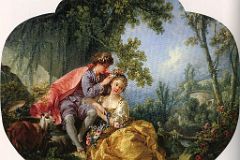 16 The Four Seasons (Spring) - Francois Boucher 1755 Frick Collection New York City